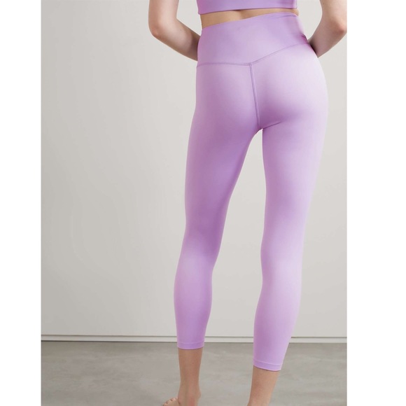Girlfriend Collective NWOT Compressive Stretch Recycled Leggings Lilac Medium - Picture 8 of 16